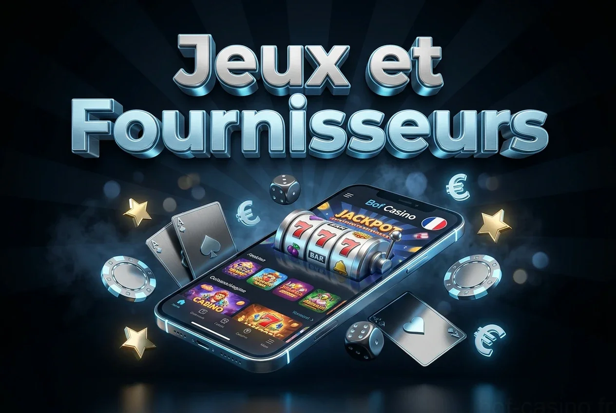 Jeux et Fournisseurs